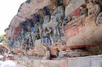 Foto fra Grotterne i Dazu, Kina